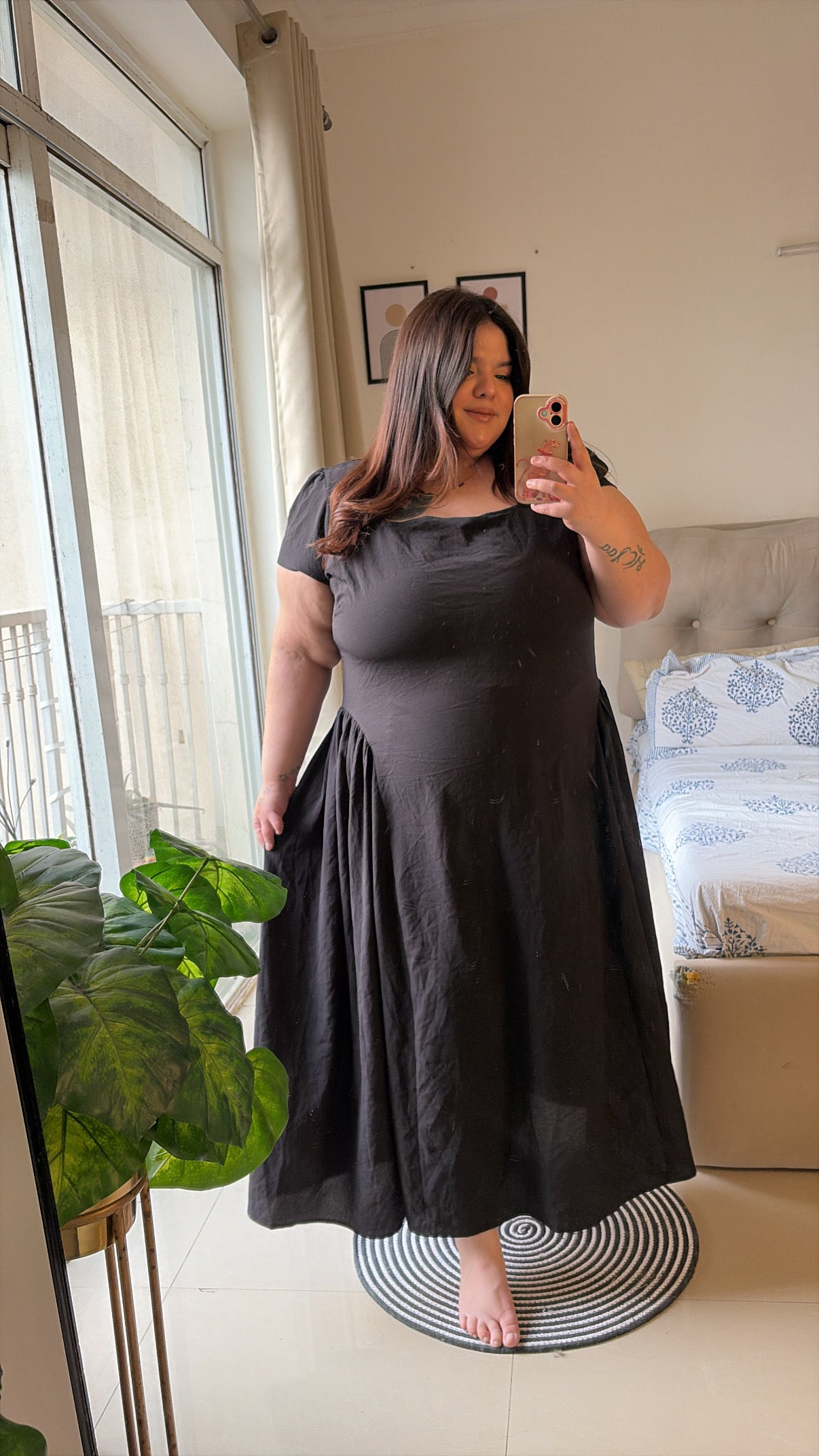 Quiet Luxury flared Dress