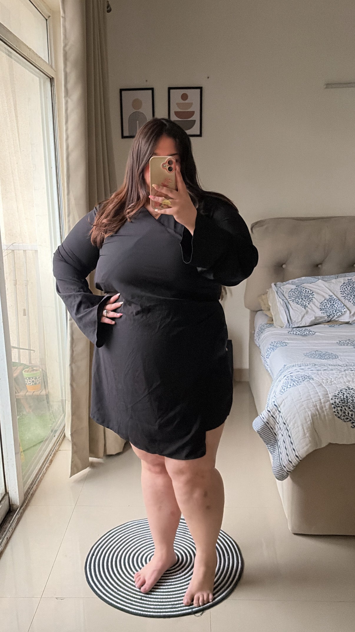 Worth The Stare wrapped Dress