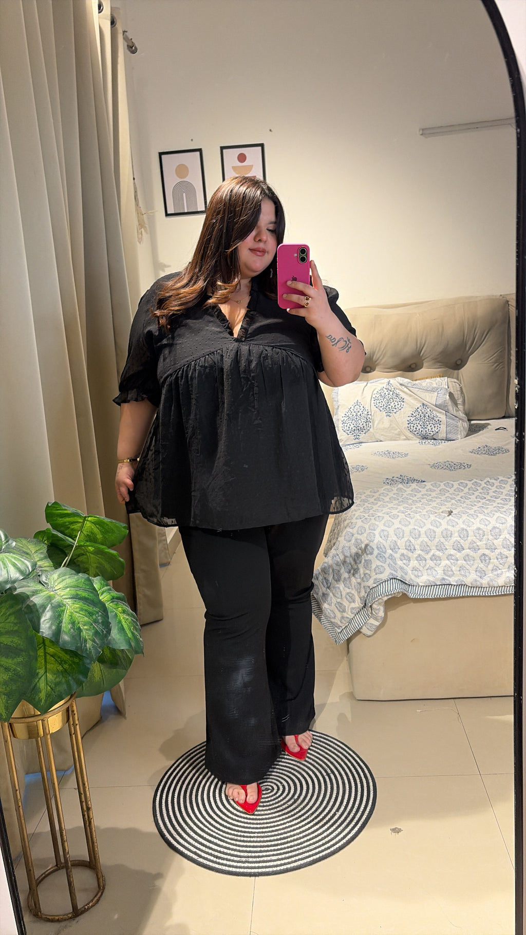 Pretty in Black Top