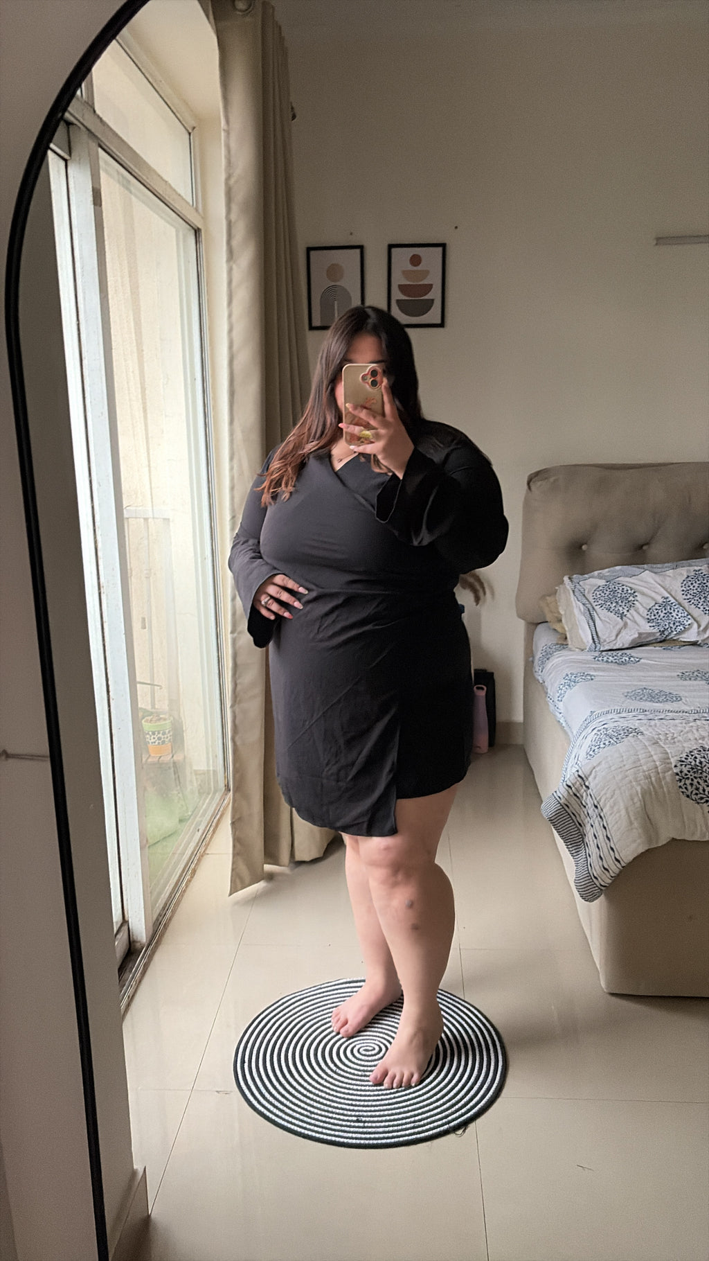 Worth The Stare wrapped Dress
