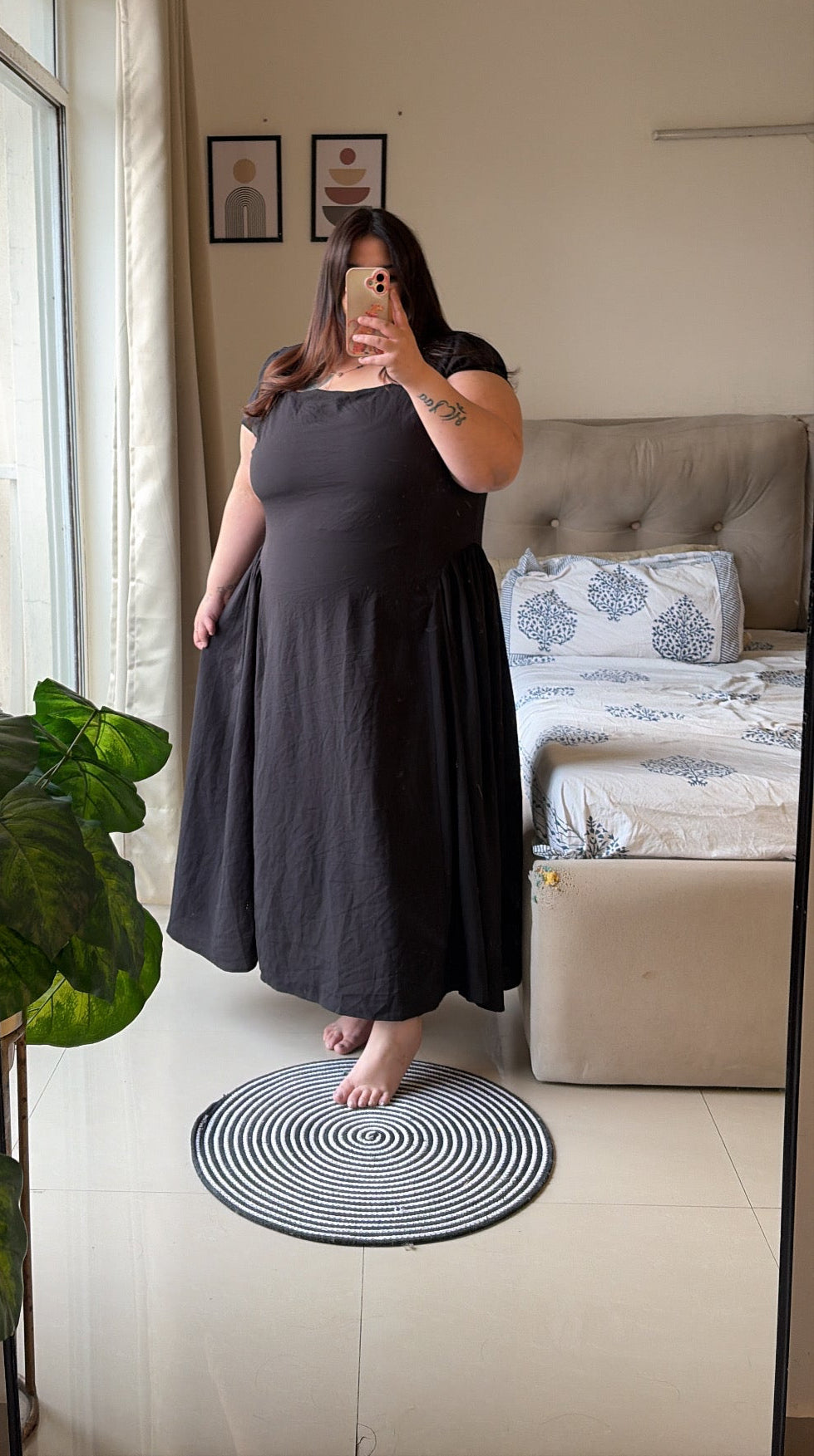 Quiet Luxury flared Dress