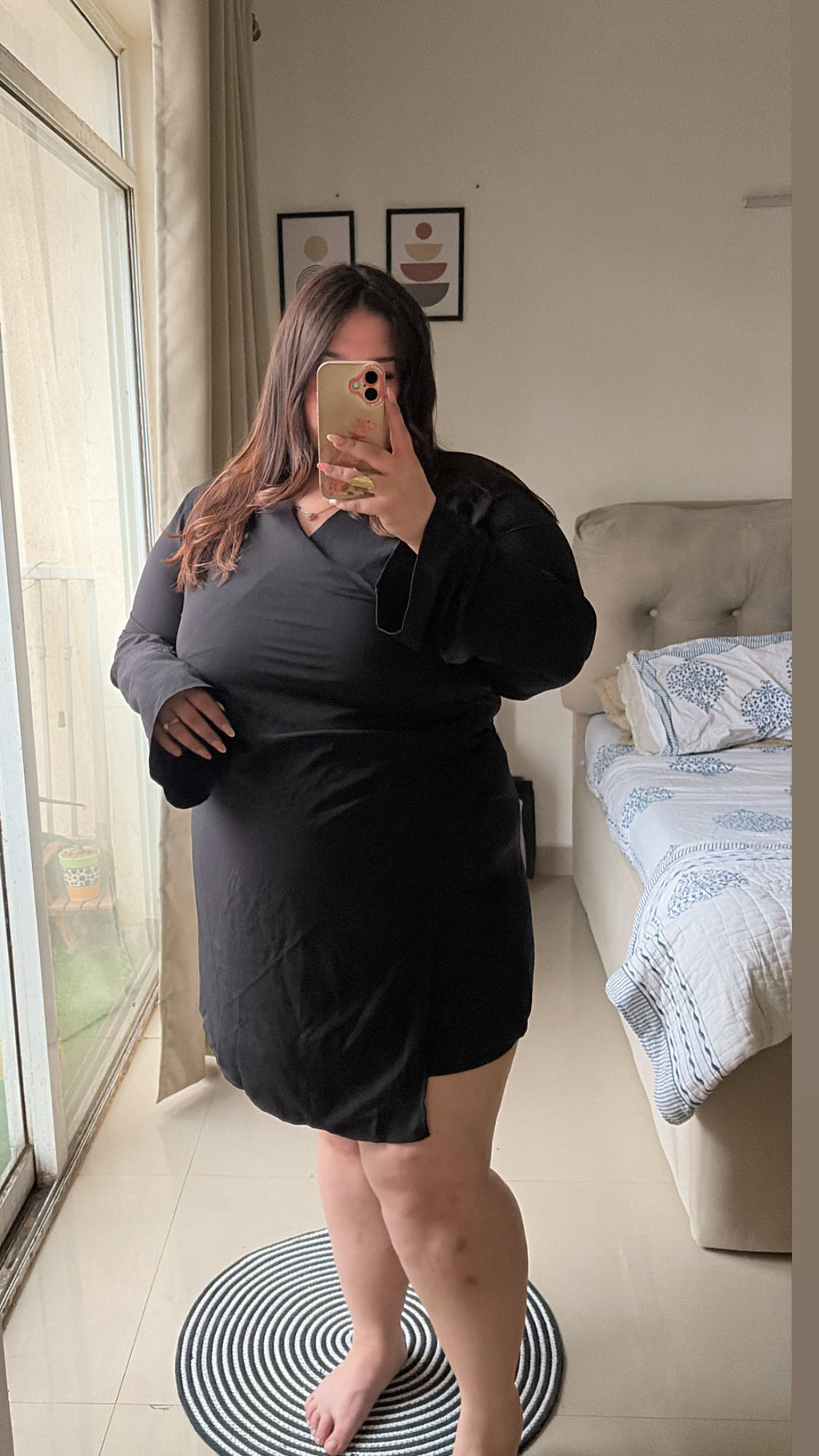 Worth The Stare wrapped Dress