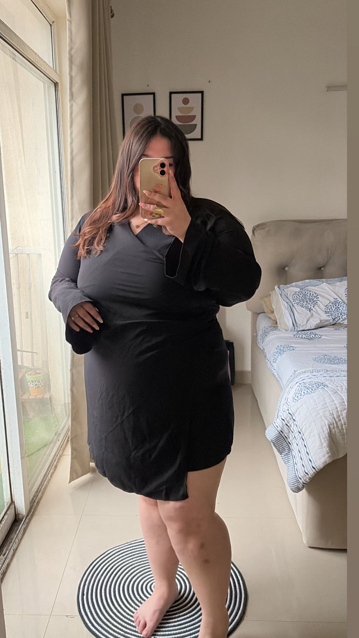 Worth The Stare wrapped Dress