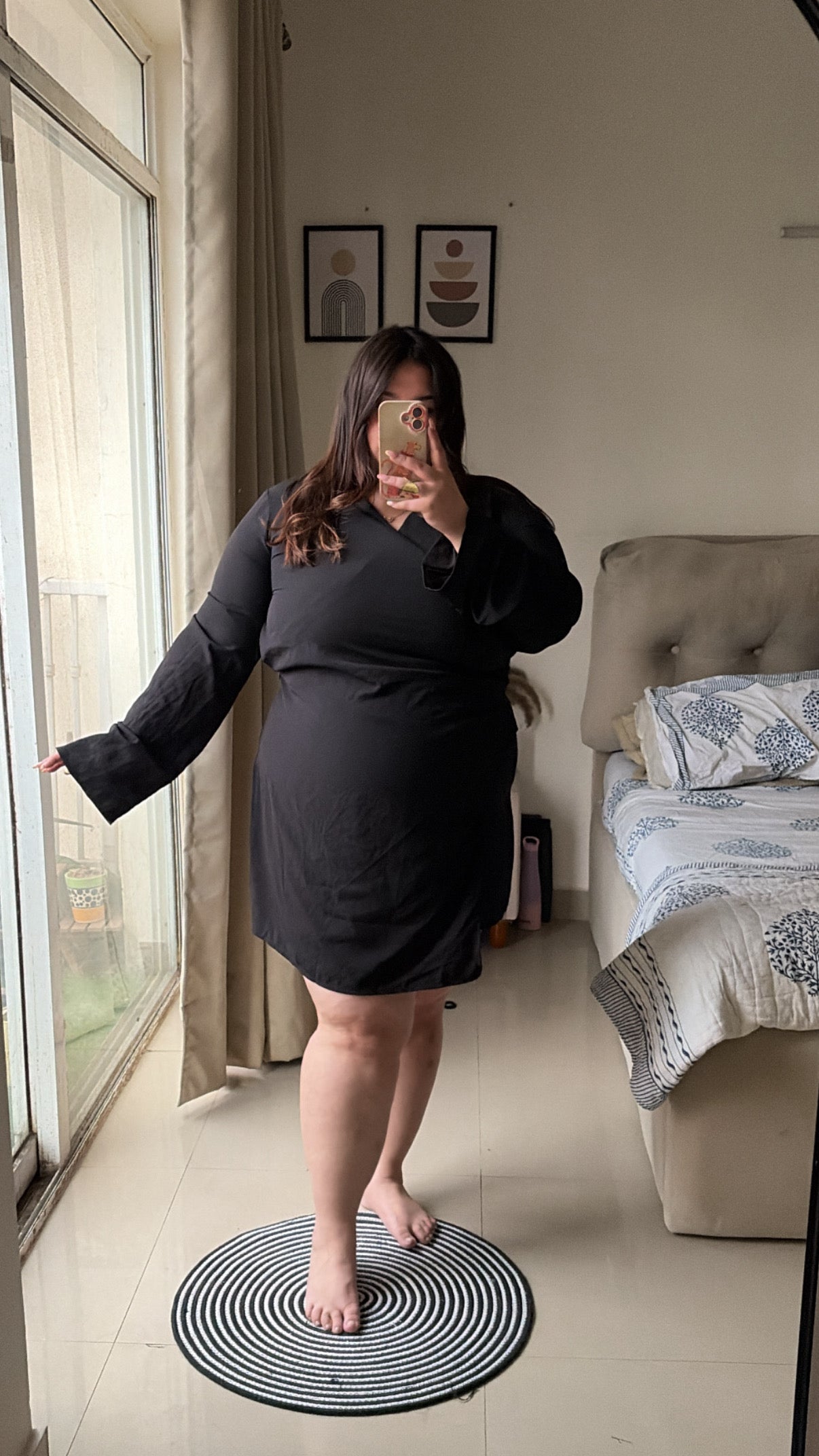 Worth The Stare wrapped Dress