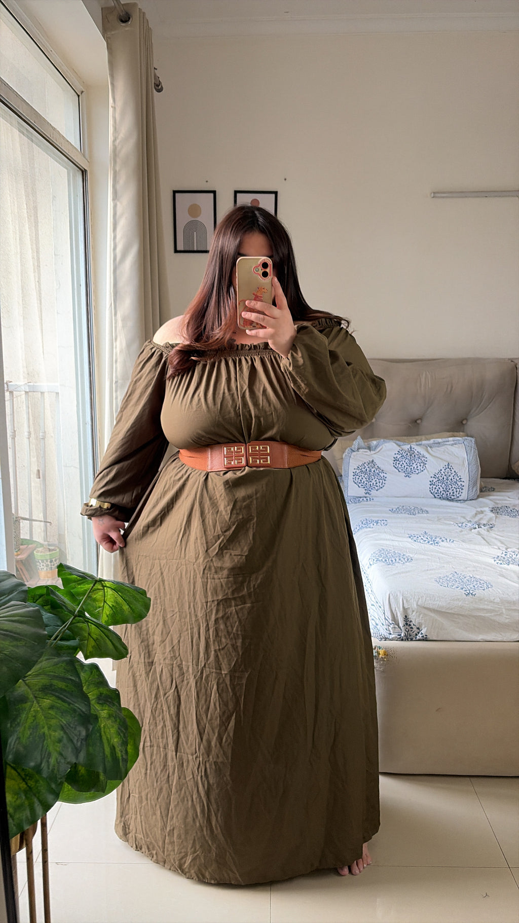 Olive Muse Maxi Dress