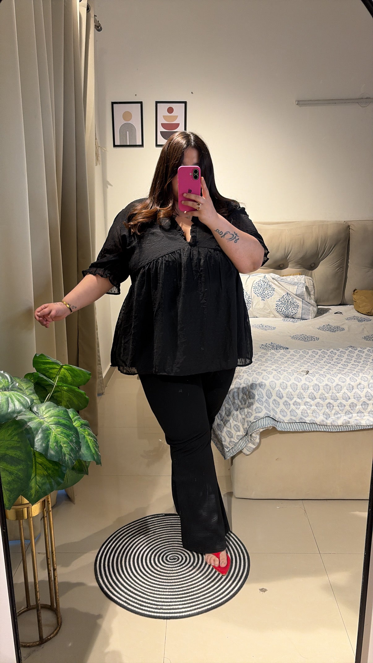 Pretty in Black Top