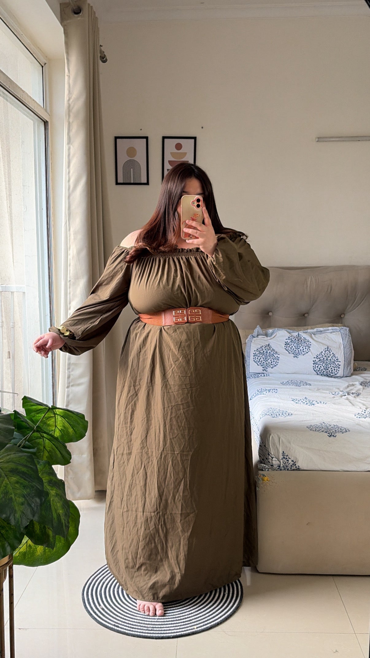 Olive Muse Maxi Dress