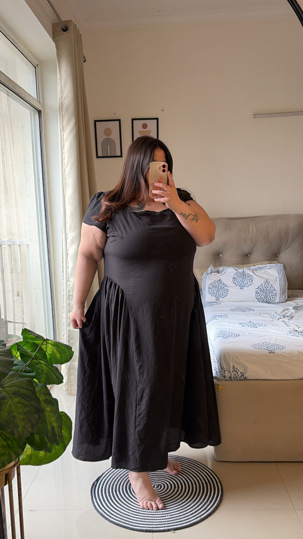 Quiet Luxury flared Dress