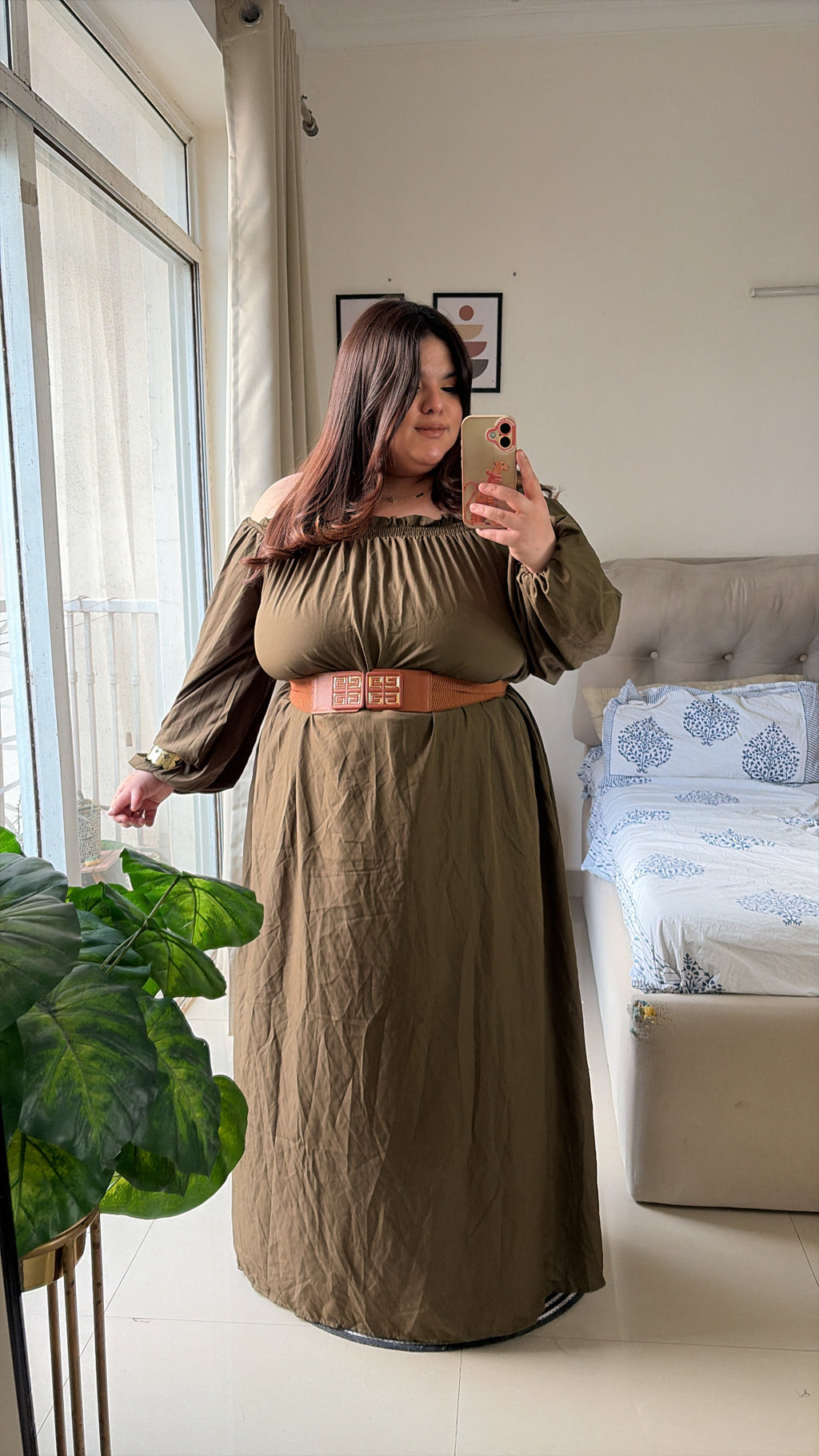 Olive Muse Maxi Dress