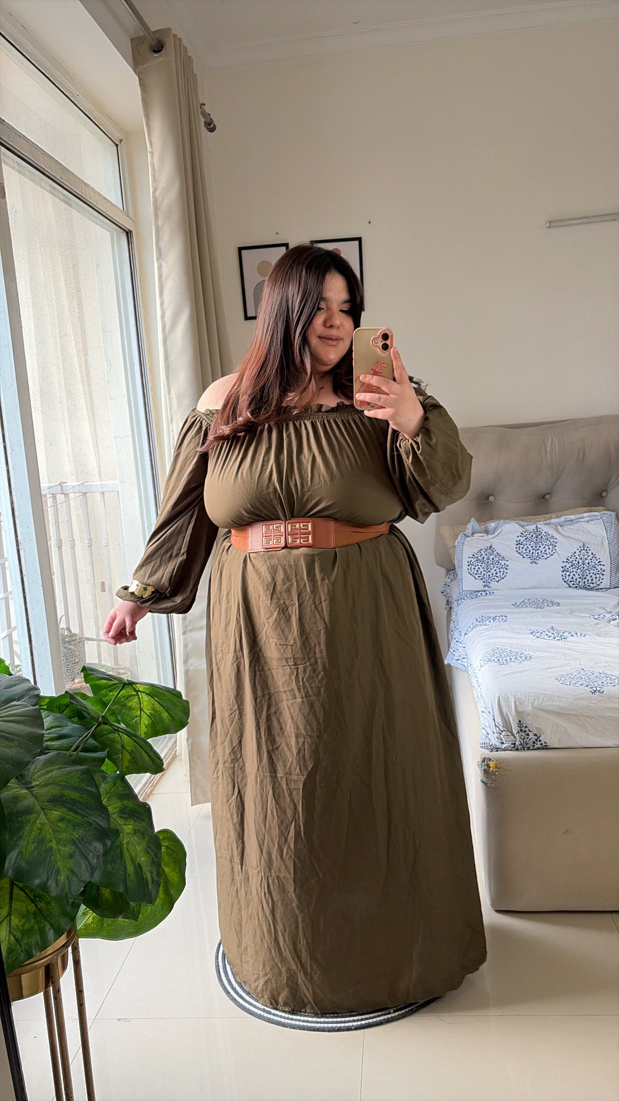 Olive Muse Maxi Dress