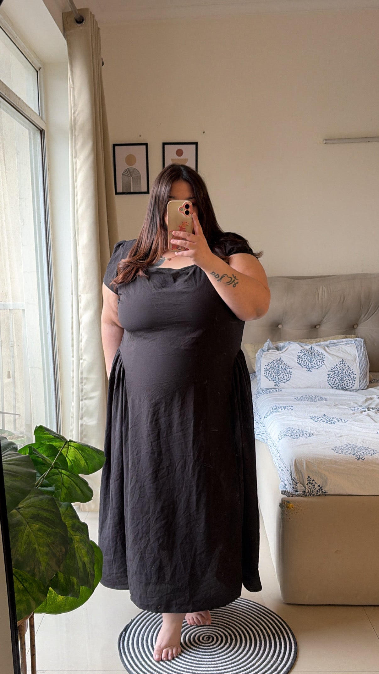 Quiet Luxury flared Dress