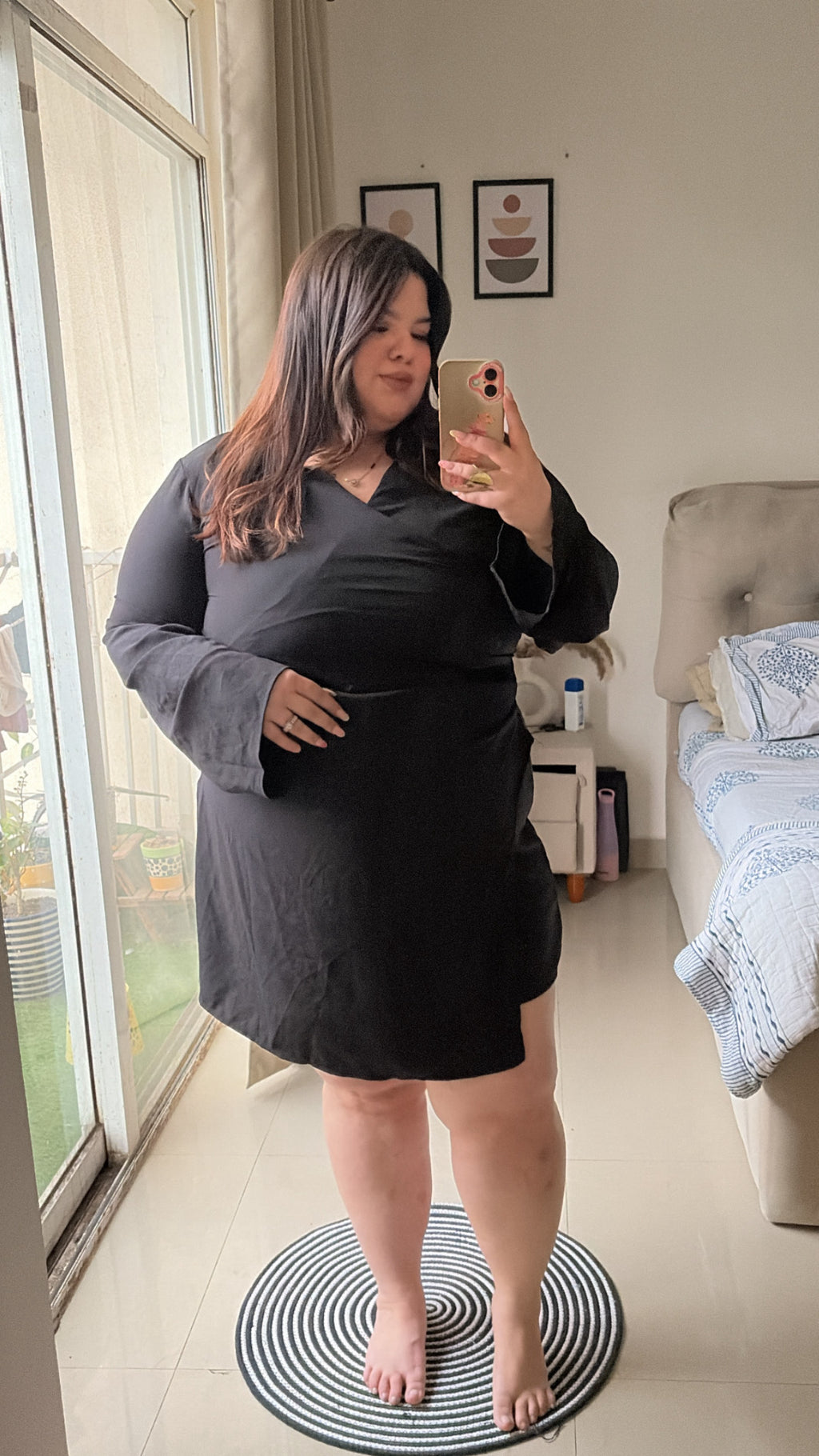 Worth The Stare wrapped Dress