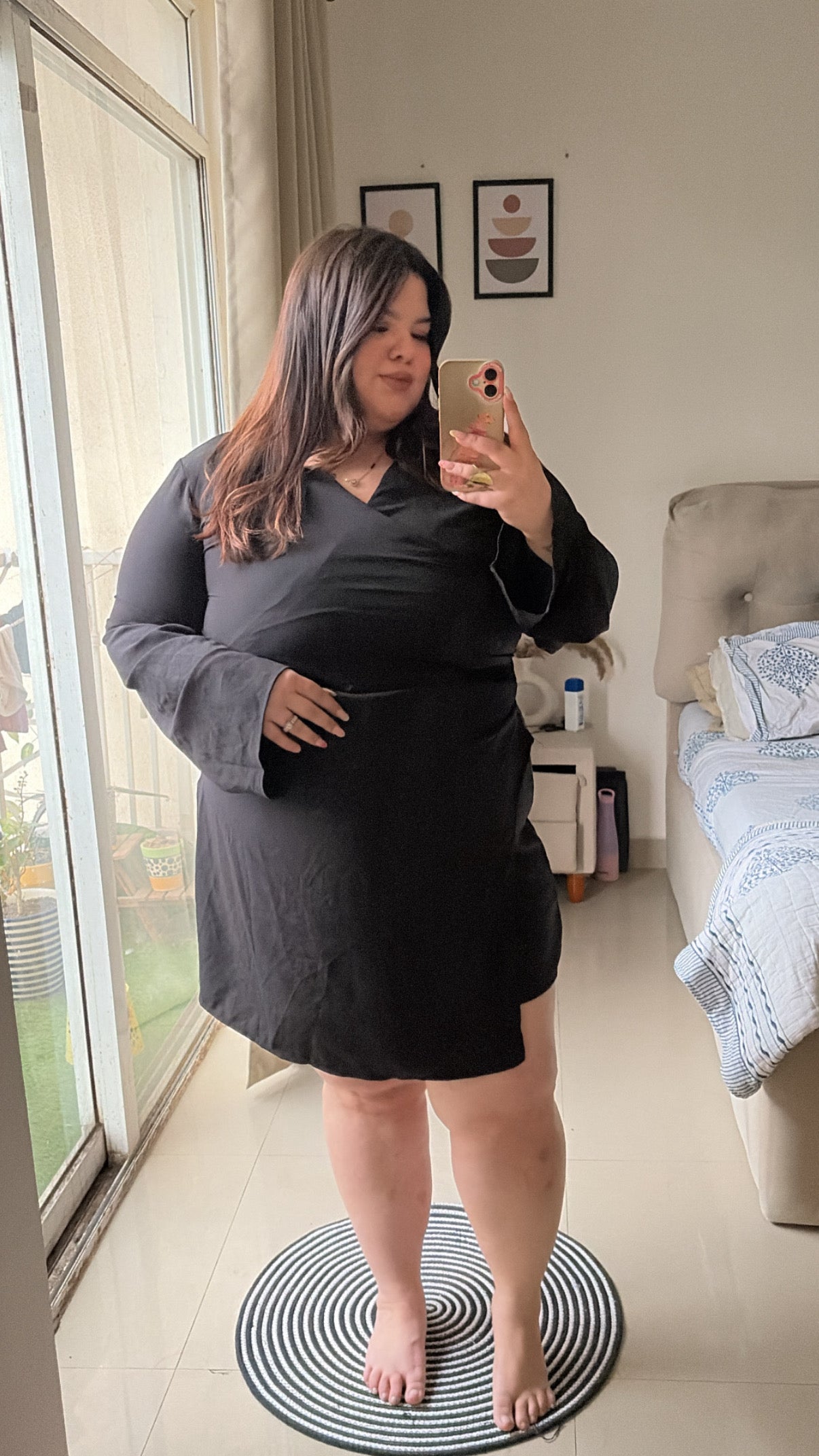 Worth The Stare wrapped Dress