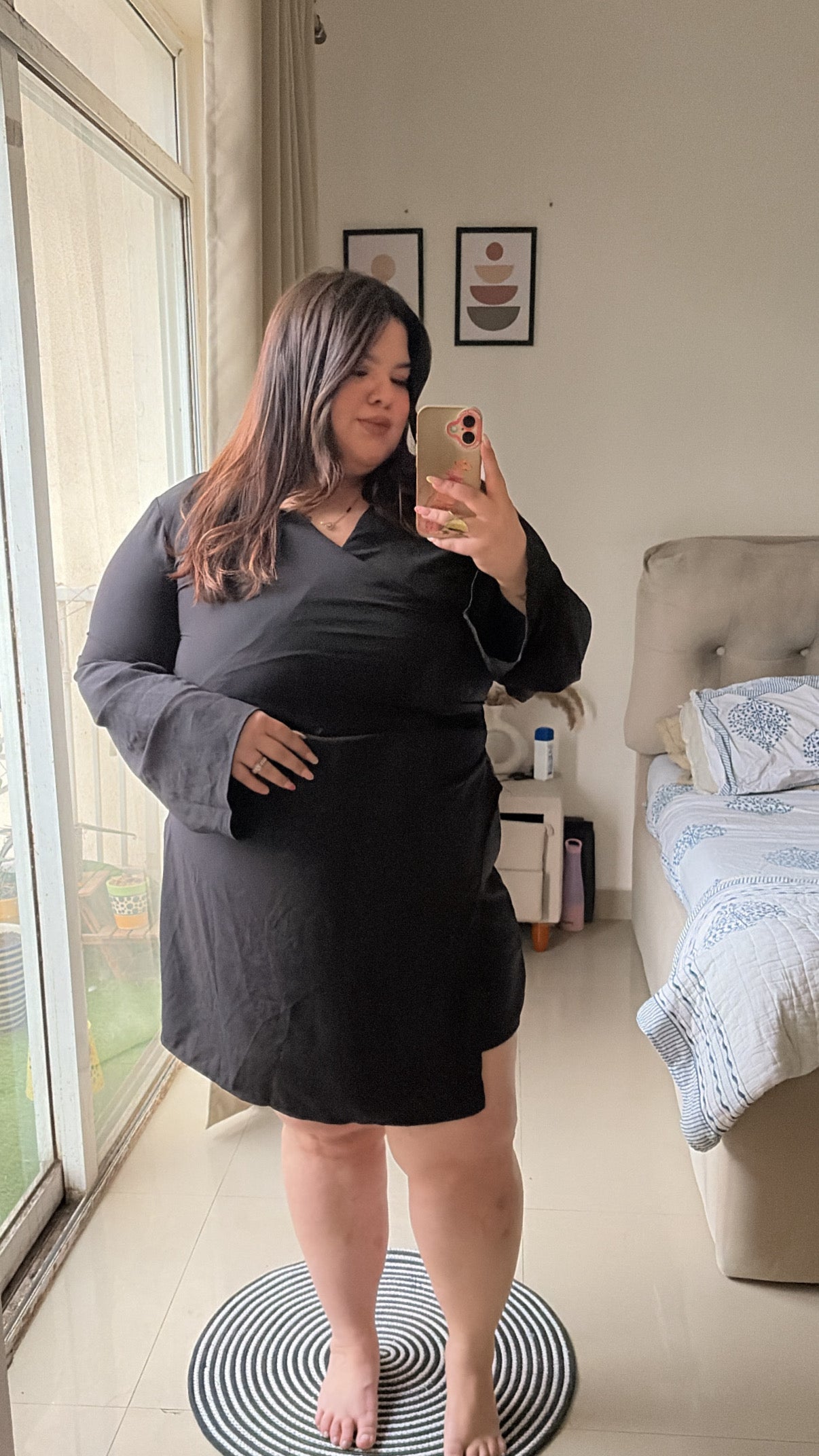 Worth The Stare wrapped Dress
