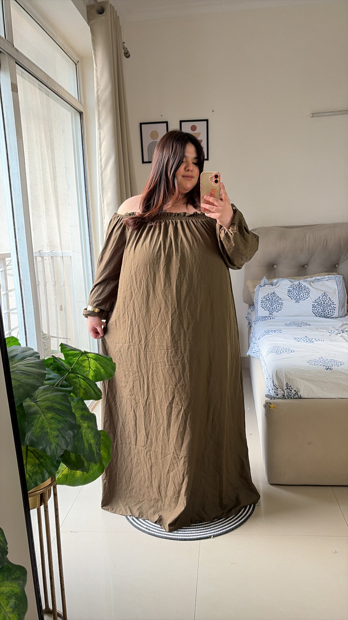 Olive Muse Maxi Dress