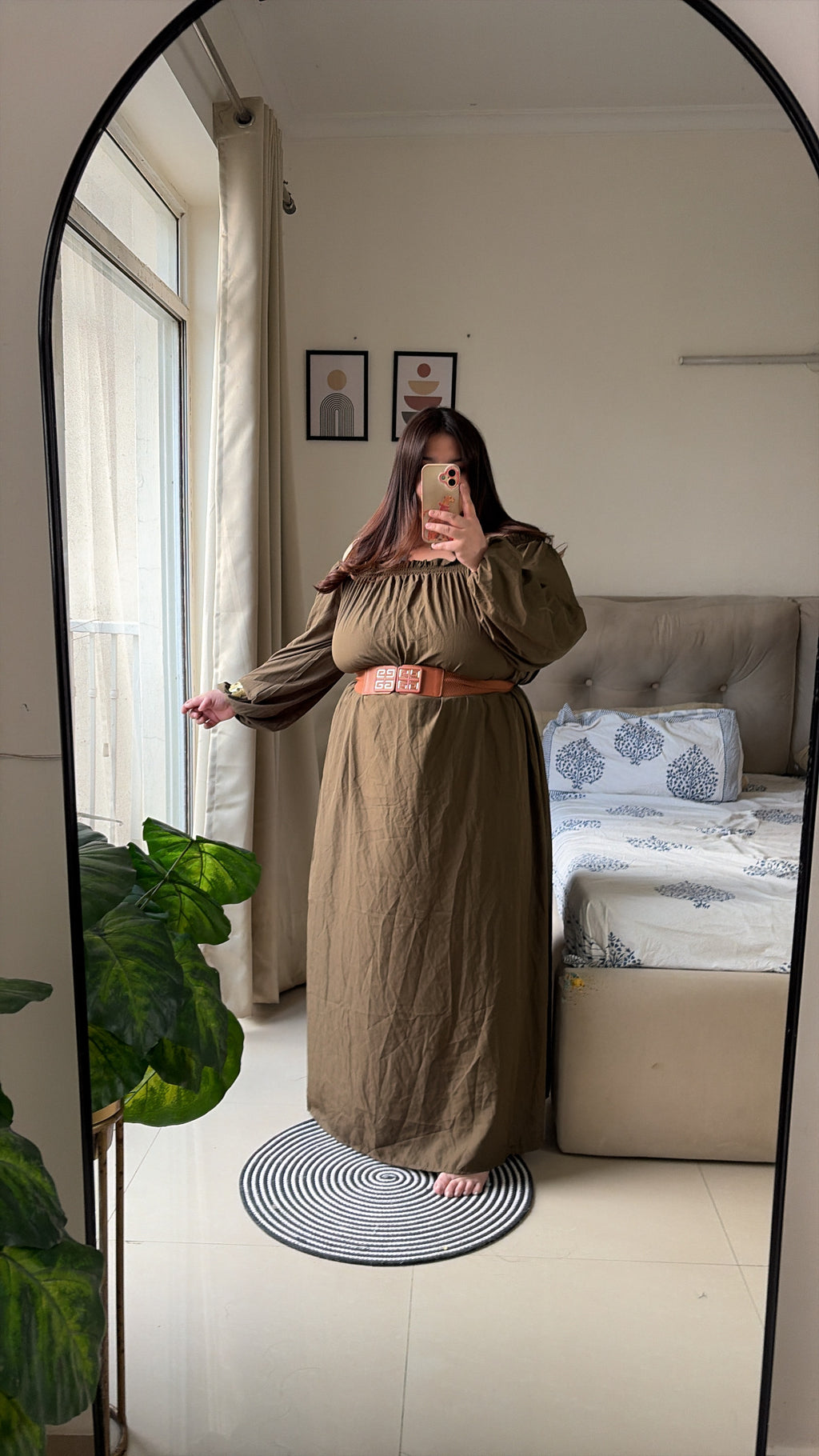 Olive Muse Maxi Dress