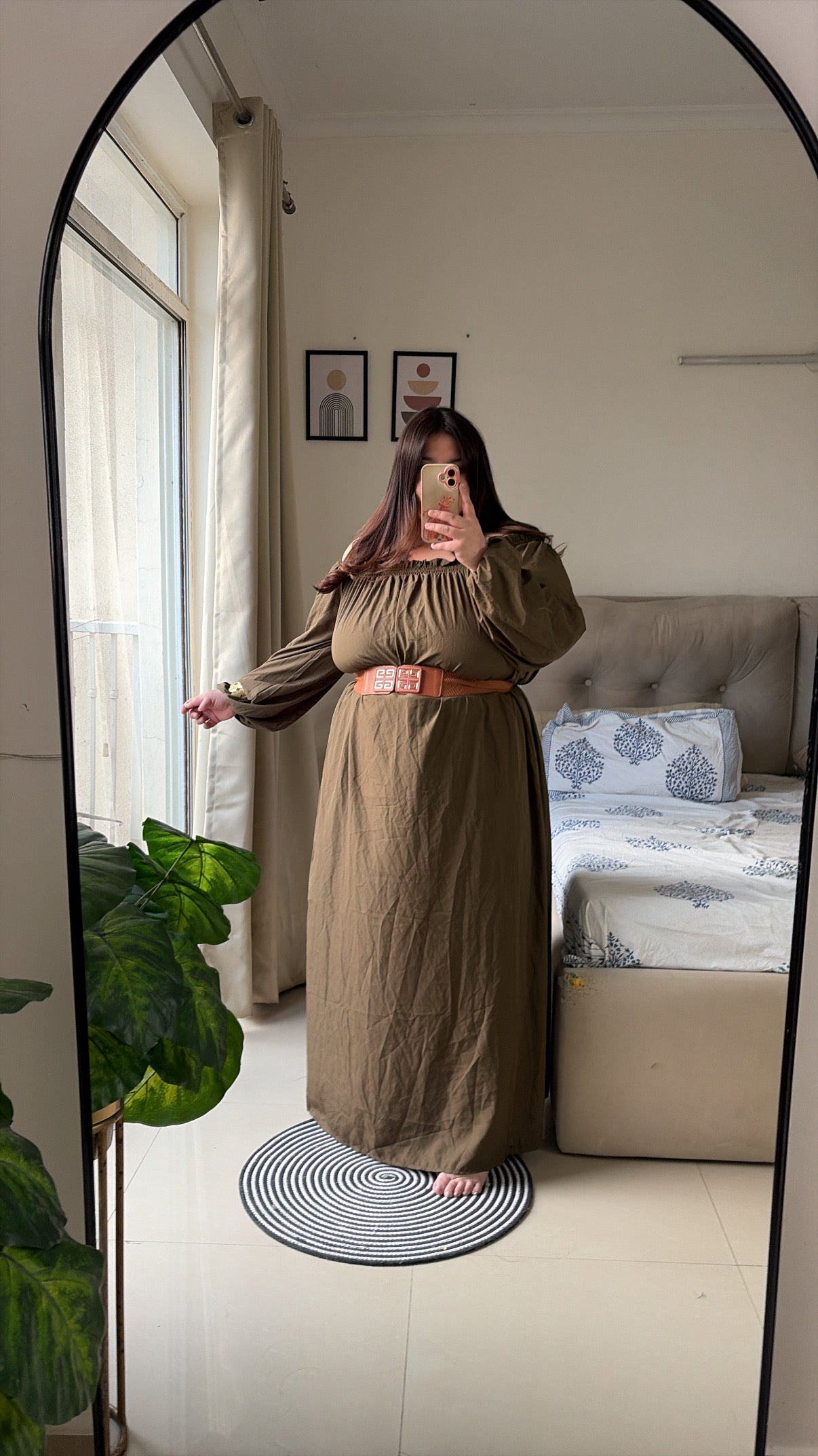 Olive Muse Maxi Dress
