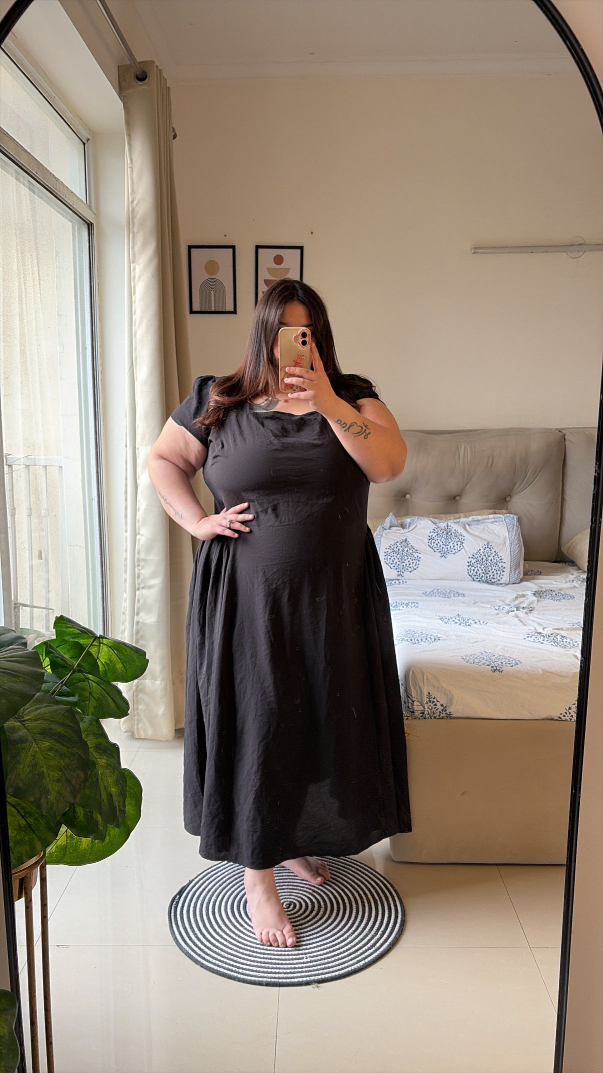 Quiet Luxury flared Dress