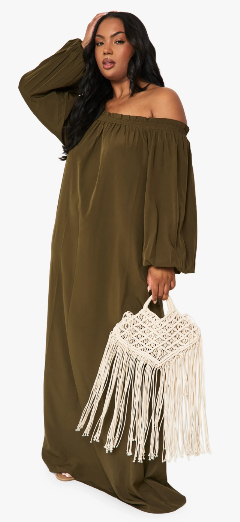Olive Muse Maxi Dress