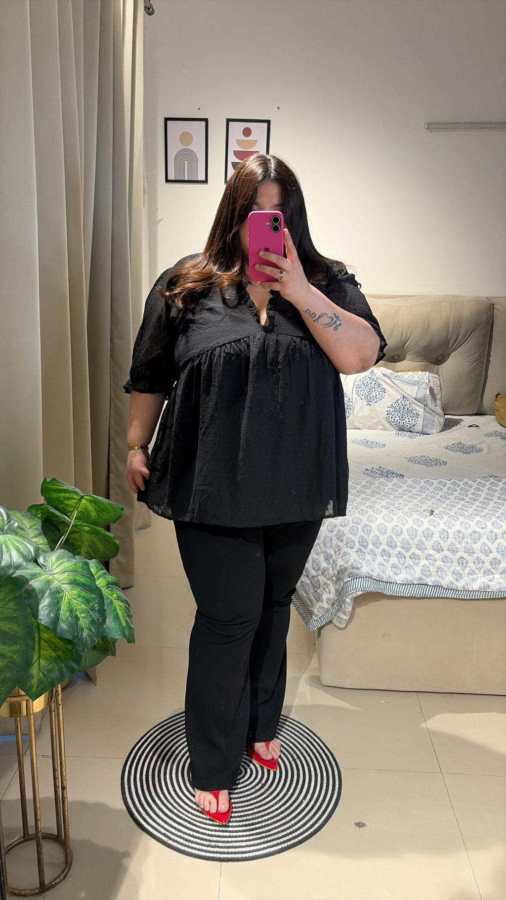 Pretty in Black Top