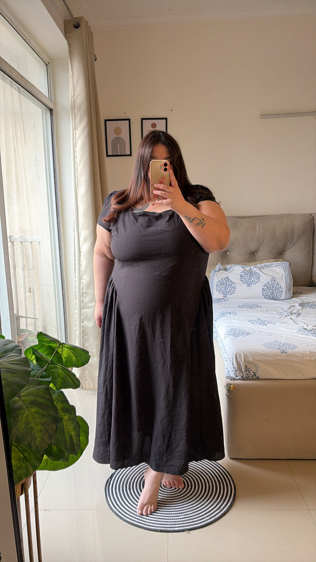 Quiet Luxury flared Dress