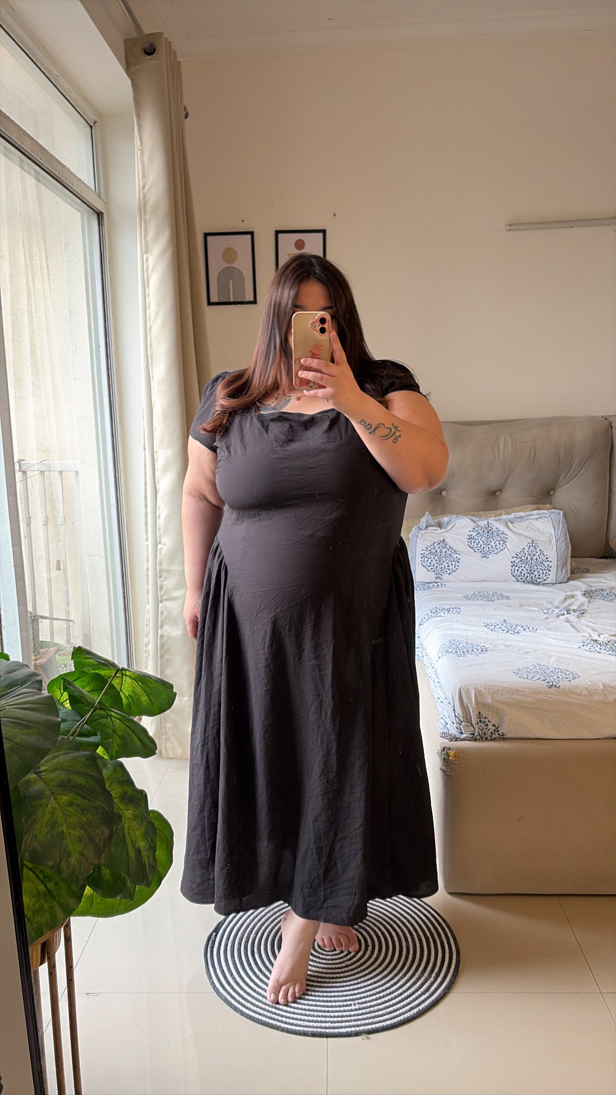 Quiet Luxury flared Dress