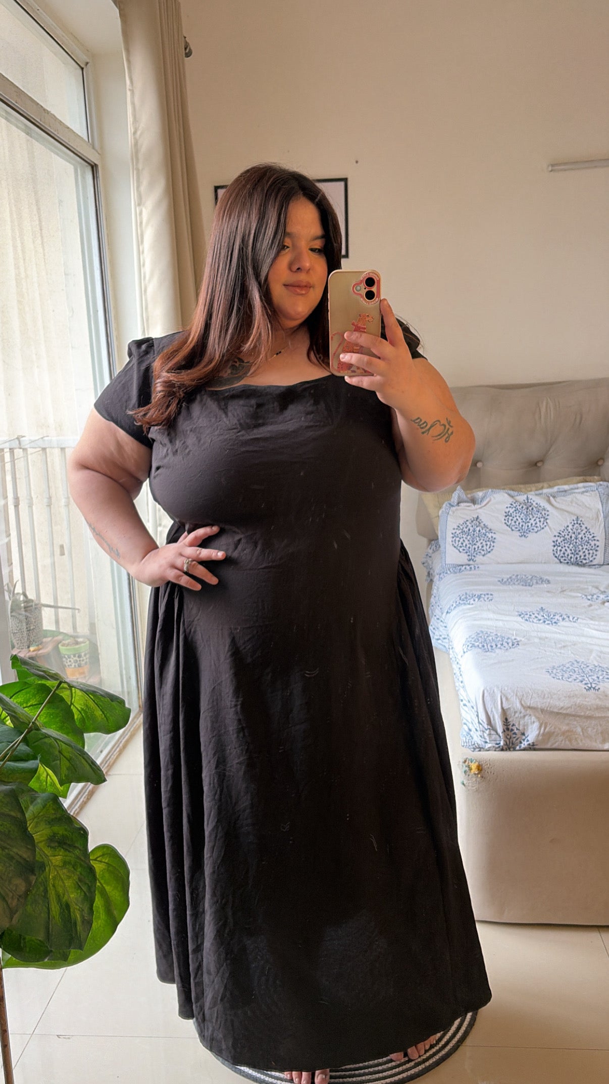 Quiet Luxury flared Dress