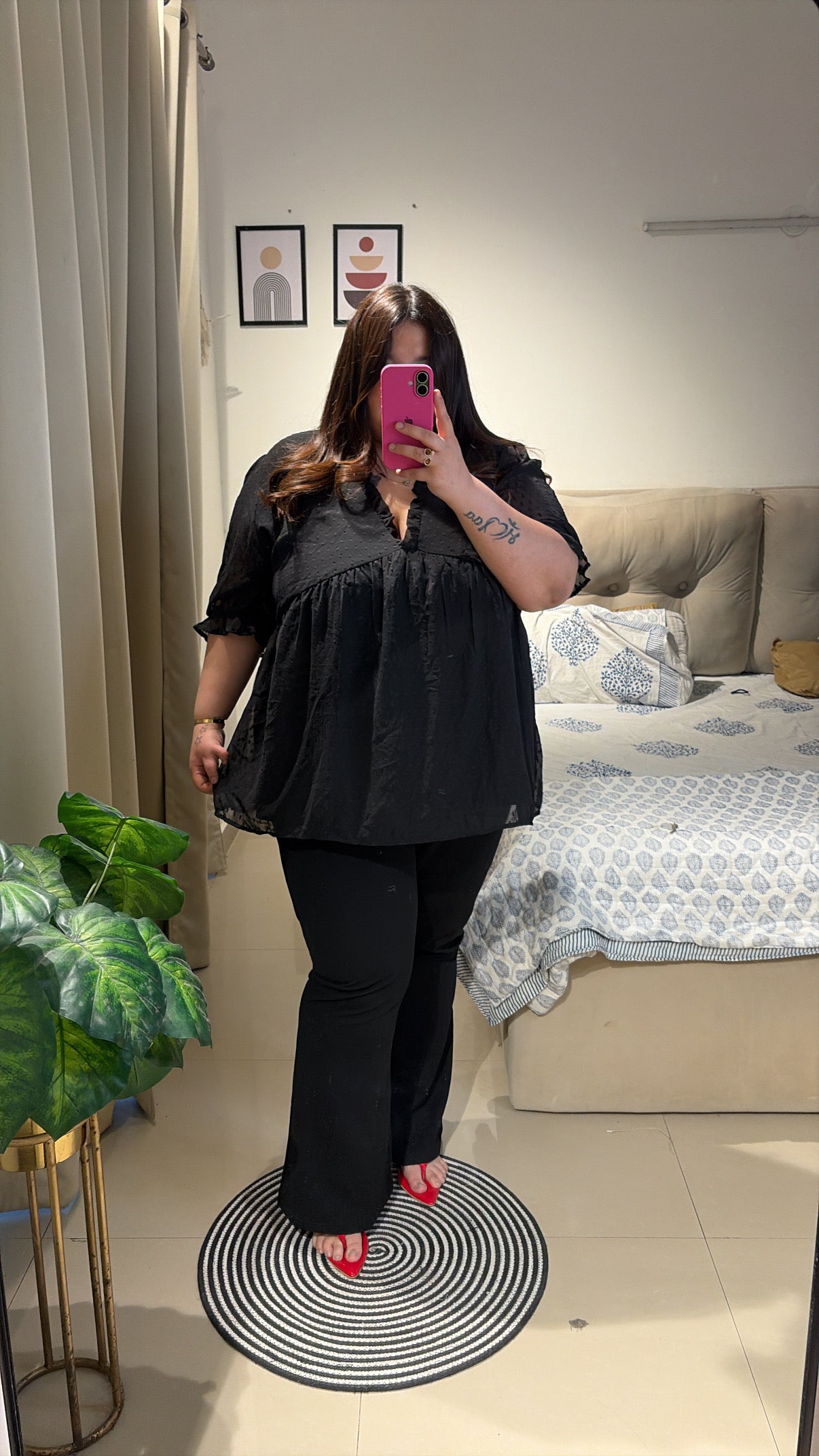 Pretty in Black Top
