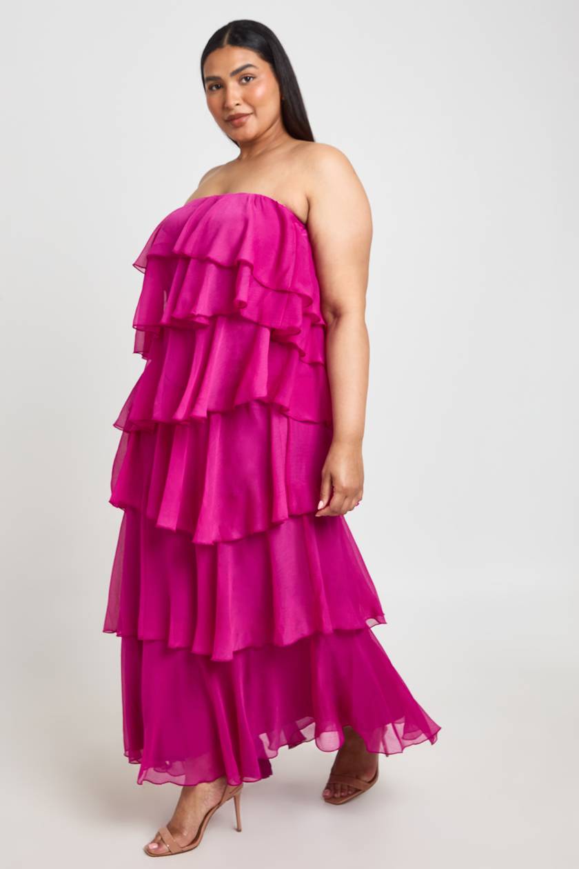 Pink Champagne Dress ( Showstopper )