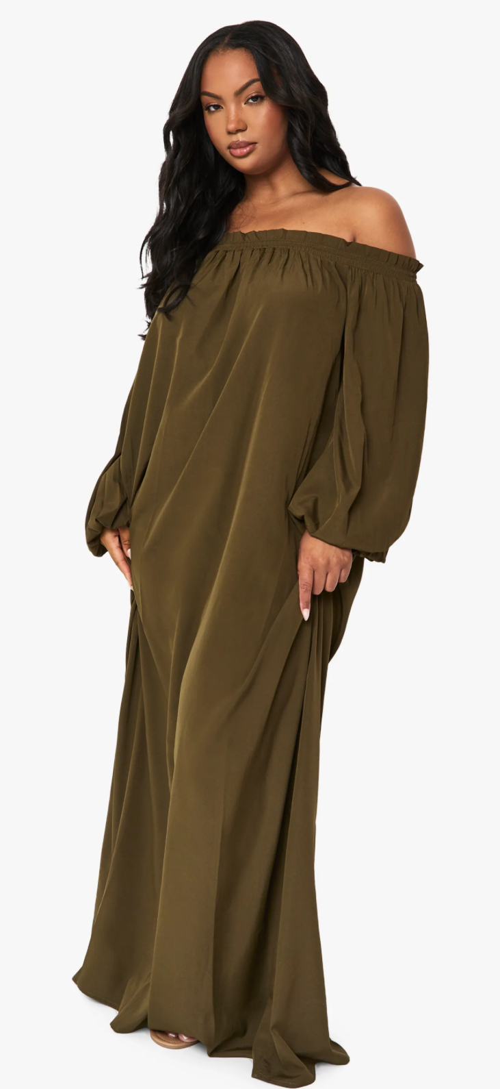Olive Muse Maxi Dress