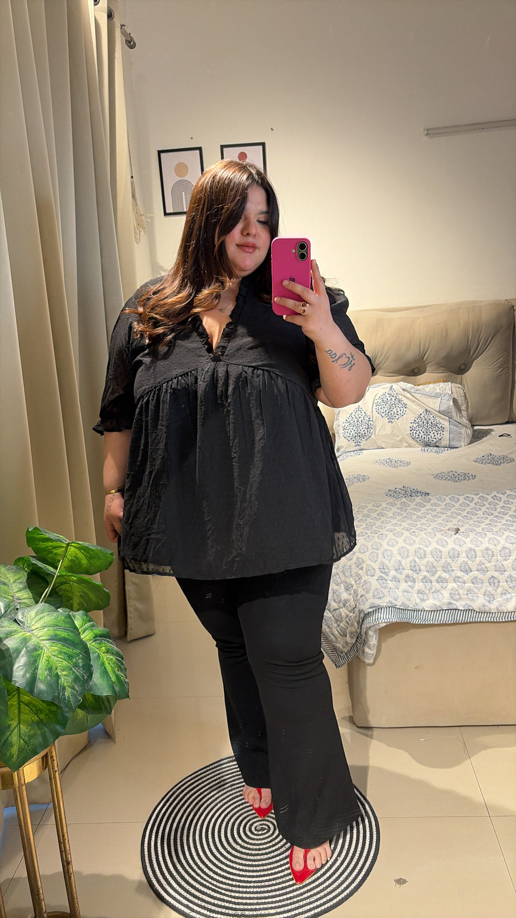 Pretty in Black Top