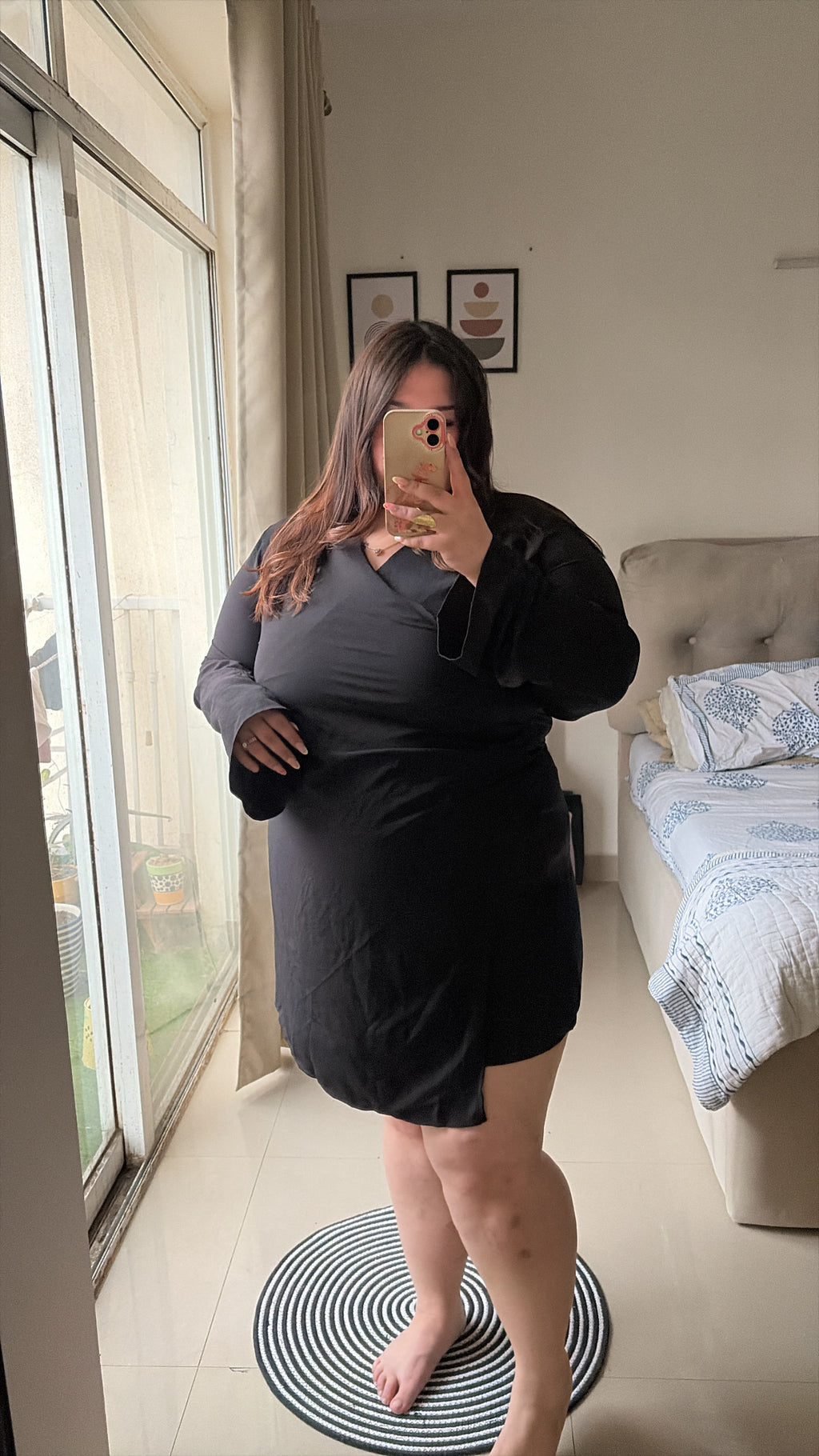 Worth The Stare wrapped Dress