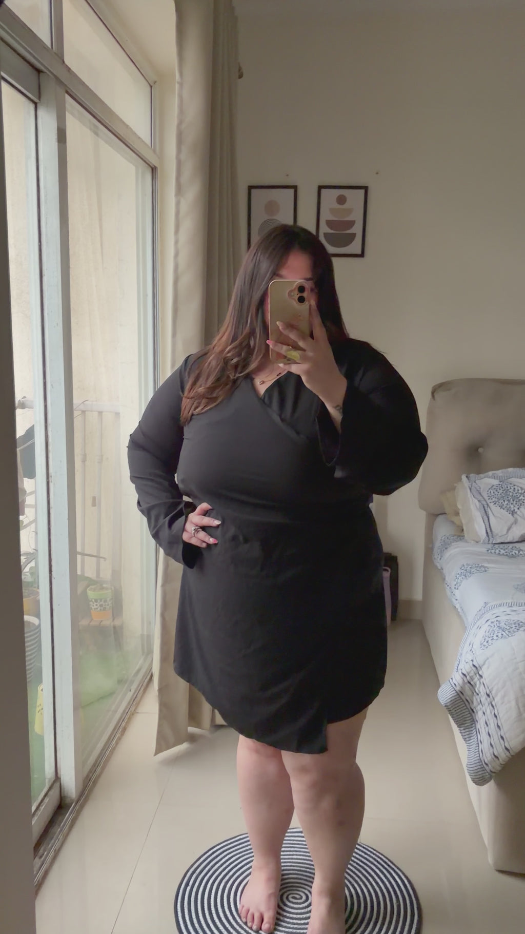 Worth The Stare wrapped Dress