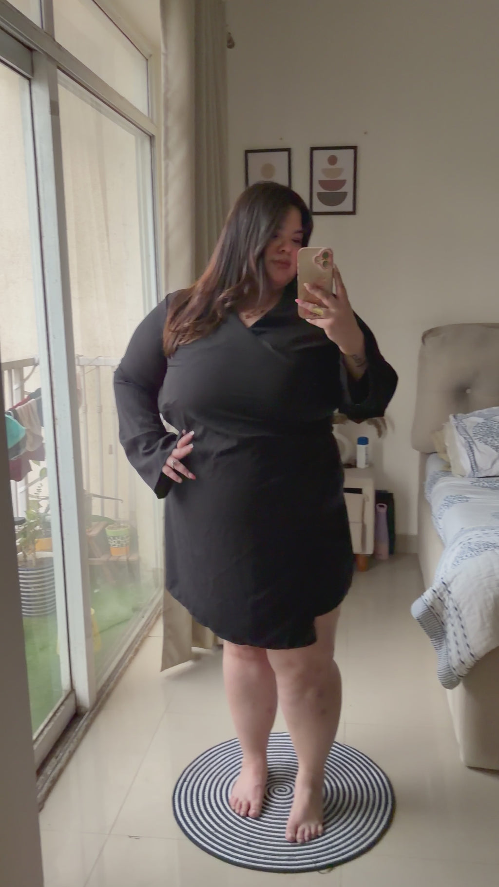 Worth The Stare wrapped Dress