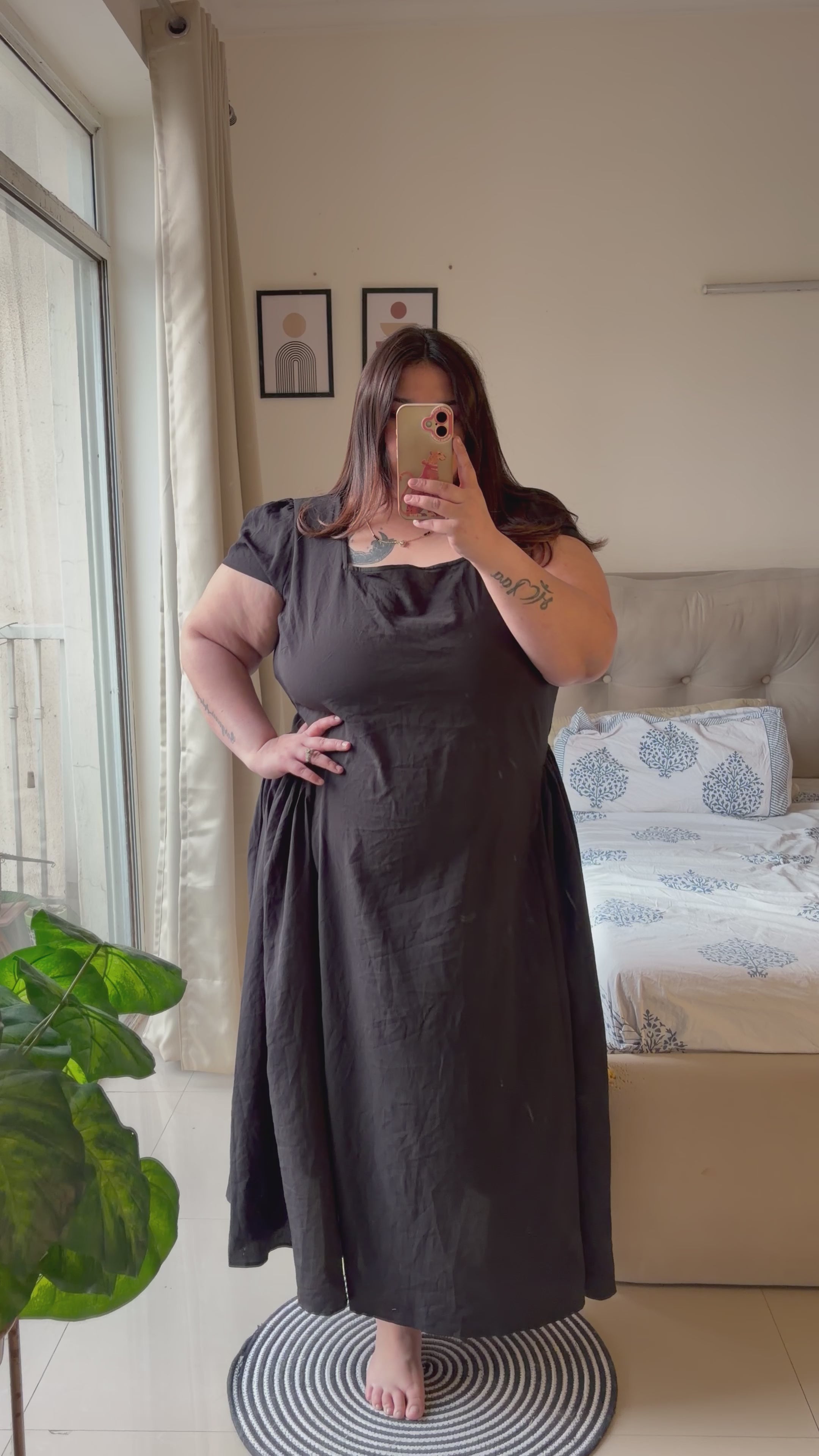 Quiet Luxury flared Dress